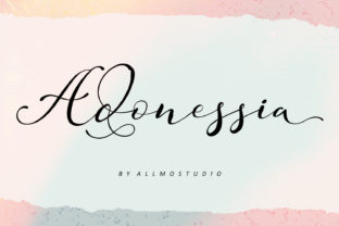 Adonessia: The Sweet and Cool Script Font for Modern Campaigns