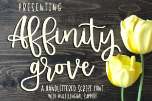 Affinity Grove: A Signature Script for Modern Branding