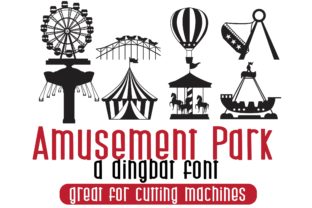 Amusement Park Typeface: Elevate Carnival-Themed Campaigns