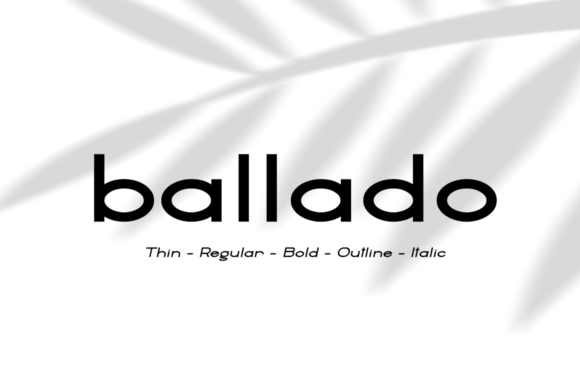Ballado Free Download: A Modern Sans Serif Review