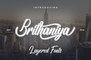 Brithaniya: A Modern Handwritten Typeface for Editorial Design