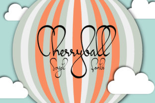 Cherryball: A Charming Script Handwritten Font for Editorial Design