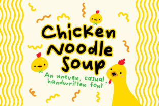 Chicken Noodle Soup Font Review for Modern Web Design