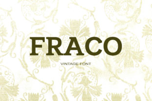 Fraco Typeface Review for Handmade Branding and Product Design