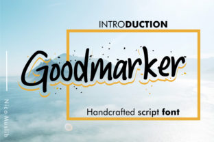 Goodmarker: The Playful Script Font for Authentic Small Business Branding