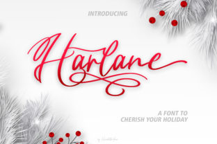 Harlane: A Lovely Script Font for Charming Handmade Designs