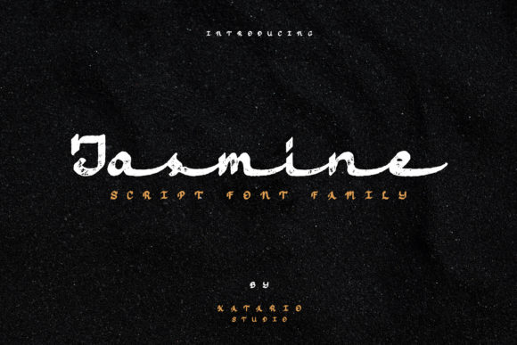 Jasmine Script Typeface for Elegant Editorial Design