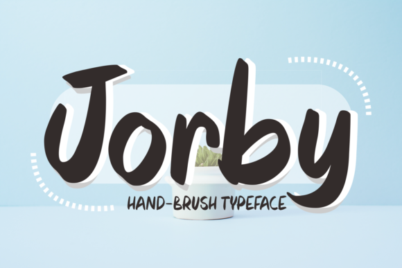 Jorby: The Bold Handwritten Font for Playful Campaigns