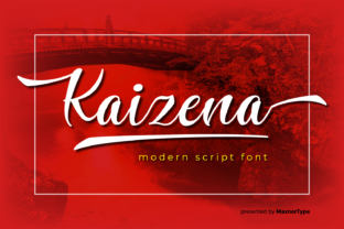 Kaizena: The Bold Handwritten Font for Creative Product Makers