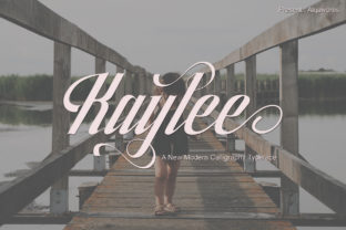 Kaylee: A Modern Script Font for Romantic Handmade Designs