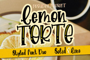 Lemon Torte: A Charming Handwritten Font for Sweet Brand Visuals