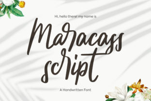 Maracass Script: The Modern Handwritten Typeface for Creative Makers
