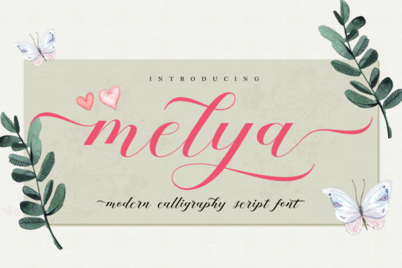Melya Script: The Elegant Handwritten Font for Authentic Brand Storytelling