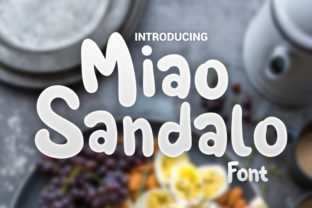 Miao Sandalo: The Handwritten Script Font for Sweet, Handmade Branding