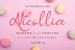 Nicollia: A Handwritten Font for Editorial and Creative Projects