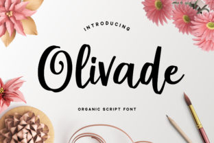 Olivade Typeface Review for Handmade Branding