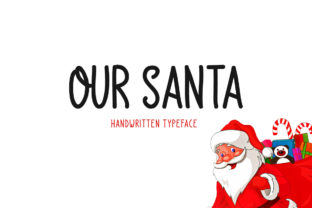Our Santa: The Perfect Script Handwritten Font for Holiday Editorial Design