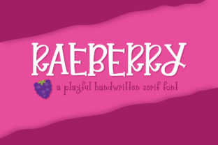Raeberry: The Cute Hand-Drawn Serif Font for Standout Branding