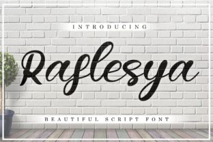 Raflesya: The Script Handwritten Font for Authentic Branding