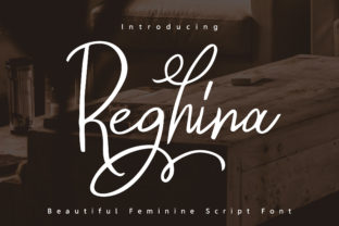 Reghina: The Modern Script Handwritten Font for Brand Identity