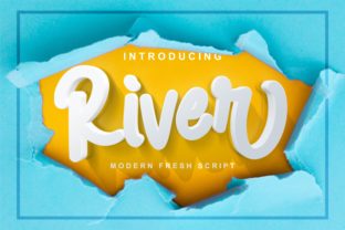River: The Sweet Handwritten Font for Bold Campaign Visuals