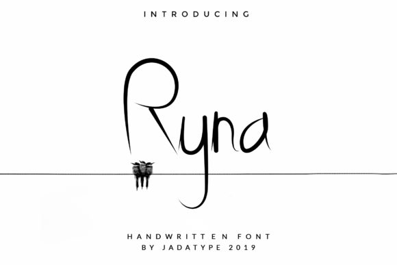 Ryna: A Stunning Script Handwritten Font for Elegant Branding