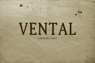 Vental Serif Typeface for Standout Campaign Design
