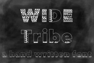 Wide Tribe Typeface Review for Adventure and Kids Campaigns