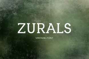 Zurals Typeface: A Bold Serif for Modern Brand Identity
